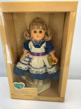 Ginny September-Sapphire #71425 Calendar Collection‎ Doll 8" Poseable With Stand